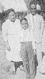 Jack his wife Rose and son Basil in India