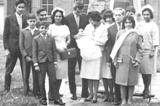 Stephen Curtlin Christening with family members