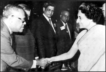  Dennis Meets the Prime Minister Indira Priyadarshini Gandhi