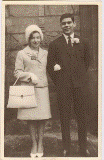 Colin and Anne on their Wedding day