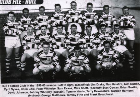 Hull FC Team 1959 / 1960