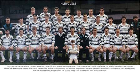 Hull FC Team 1988