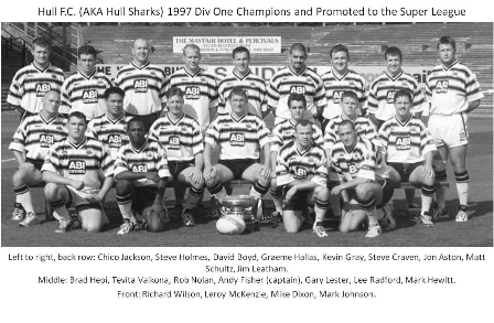 Hull FC Team 1997