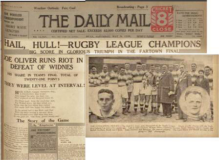 Hull FC League Champions 1936