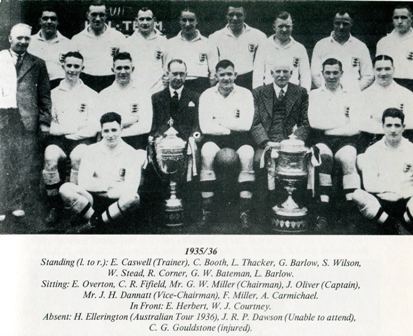 Hull FC Team 1935 to 1936