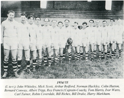 Hull FC Team 1954 to 1955