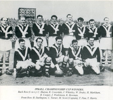 Hull FC Team RL Champions 1956
