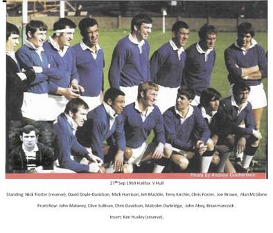 Hull FC Team 1969