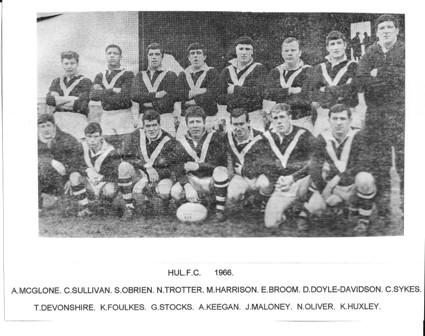 Hull FC Team 1966